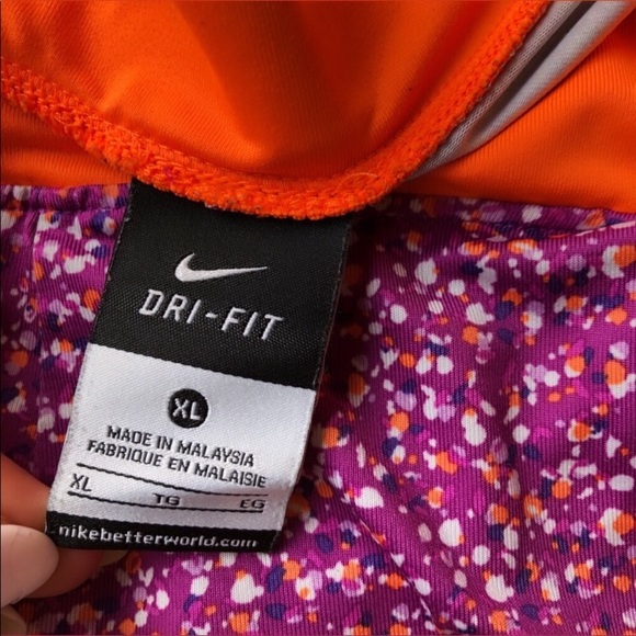 Nike | Running shorts, xl, purple/orange - Picture 4 of 4